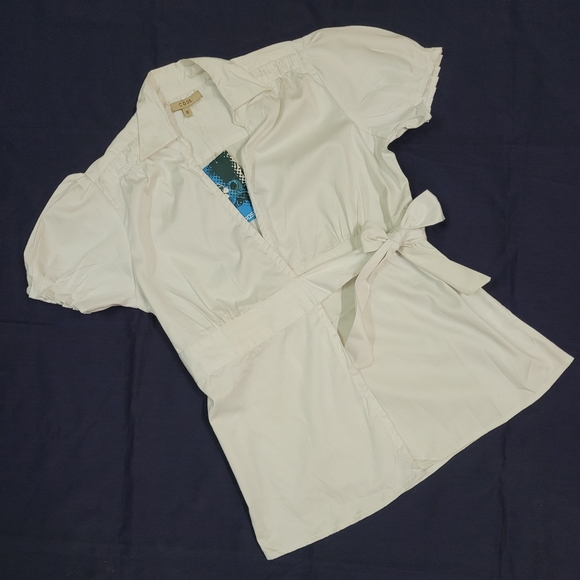 Final Price - Vintage Look Wrap Top - Picture 5 of 11